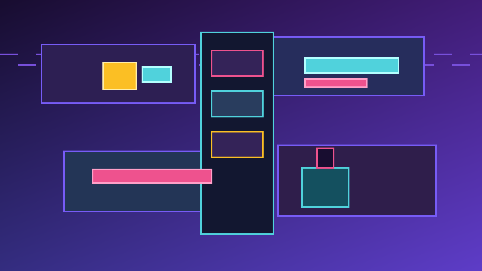 Abstract phone notification cards, privacy lock, and muted alerts representing adult creator notification privacy.