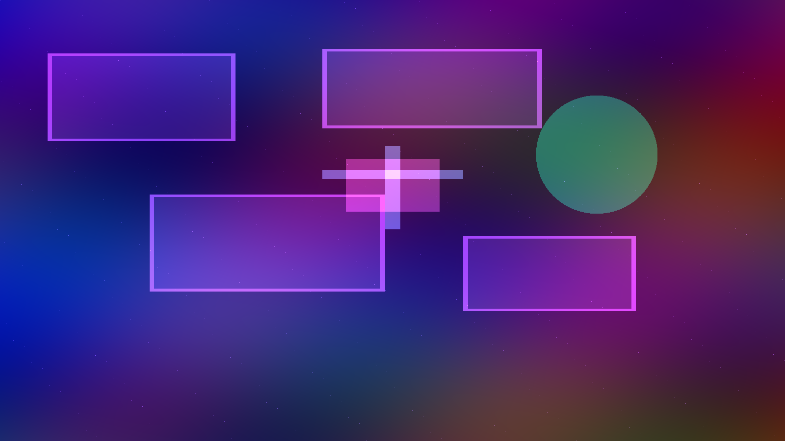 Abstract neon gift box, creator profile cards, and privacy shield representing safe adult creator wishlist gifting.