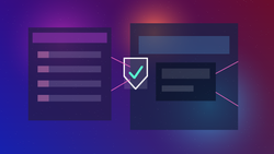 Abstract payment card, privacy shield, and creator profile cards for a safe adult creator tipping guide