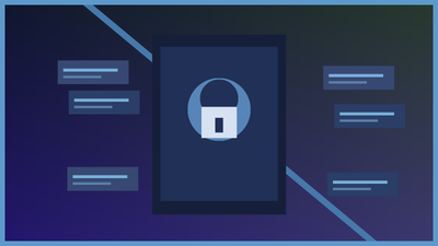 Non-explicit editorial illustration of a secured phone login vault, password cards, and privacy lock for adult platform account safety.